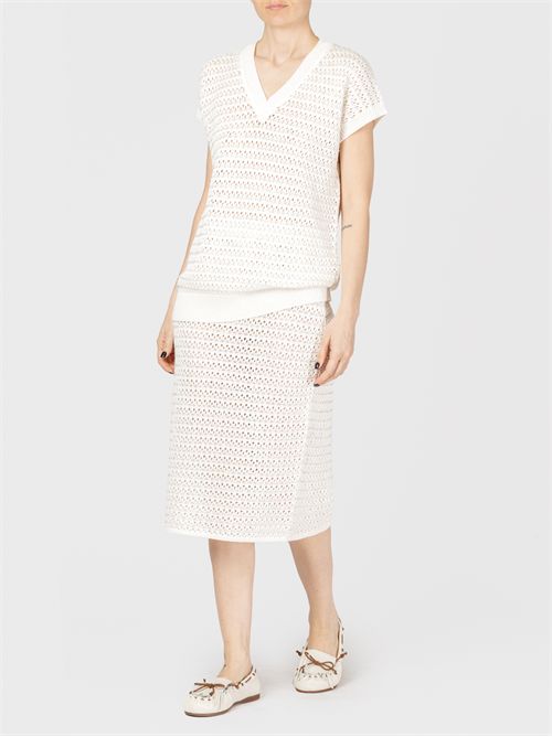 Cotton sweater with sequins FABIANA FILIPPI | MAD275F272L3530142